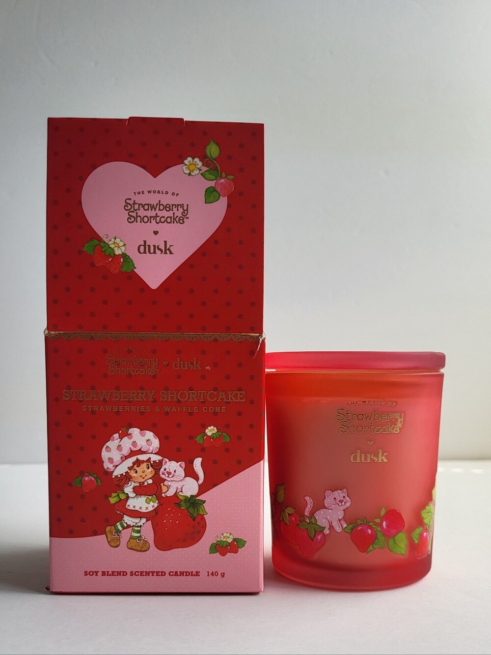 STRAWBERRY SHORTCAKE CANDLE🍓🍓